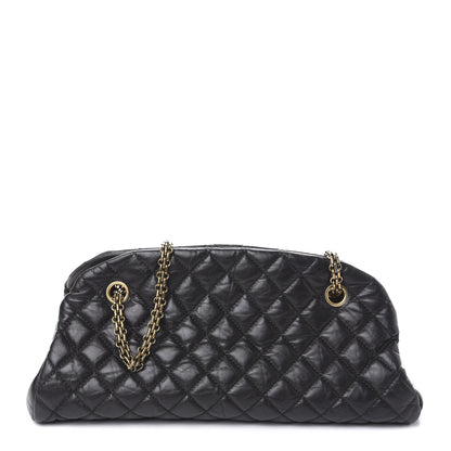Chanel Aged Calfskin Medium Just Mademoiselle Black 1 of 10