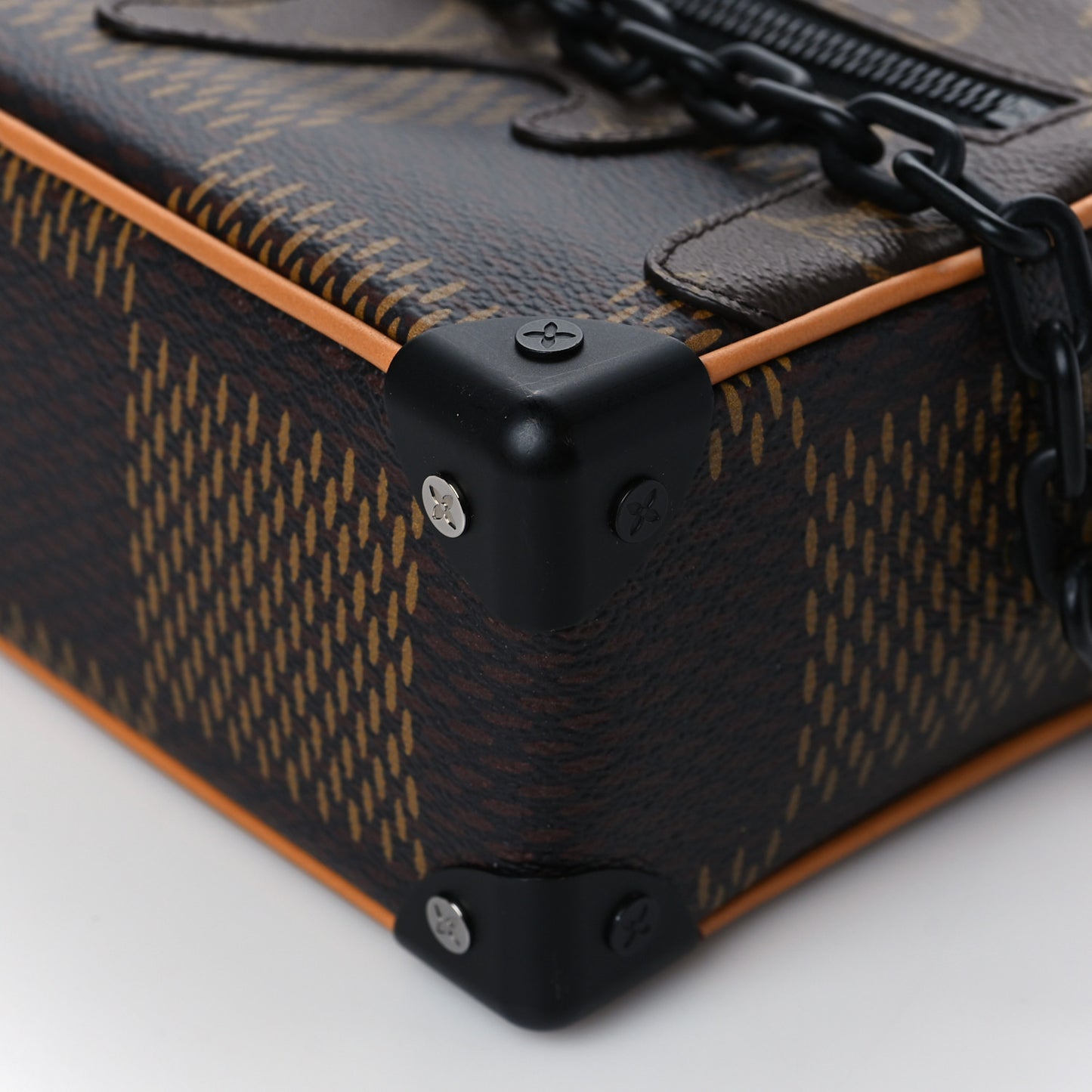 X NIGO Giant Damier Ebene Monogram Mini Soft Trunk