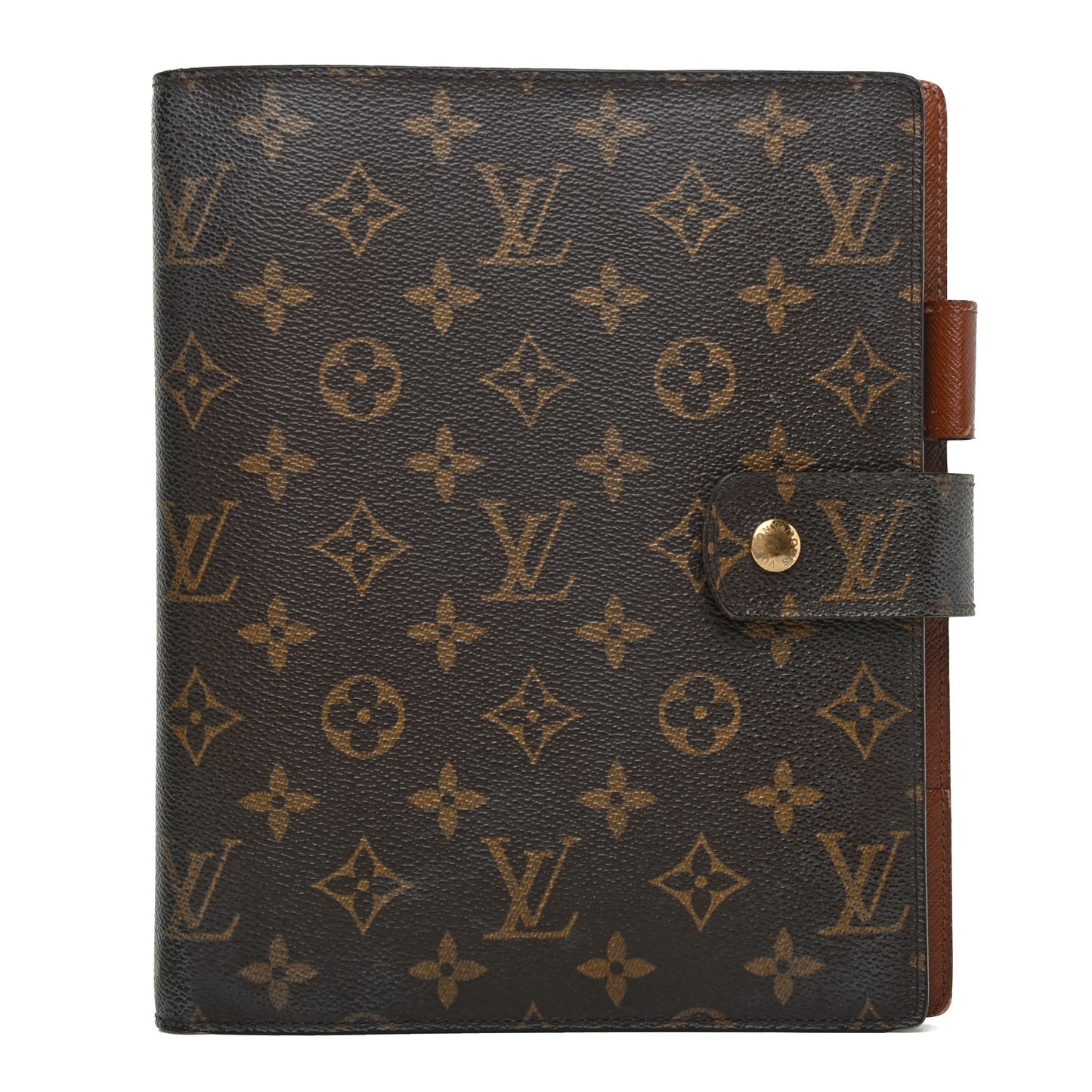 Monogram Large Ring Agenda Cover