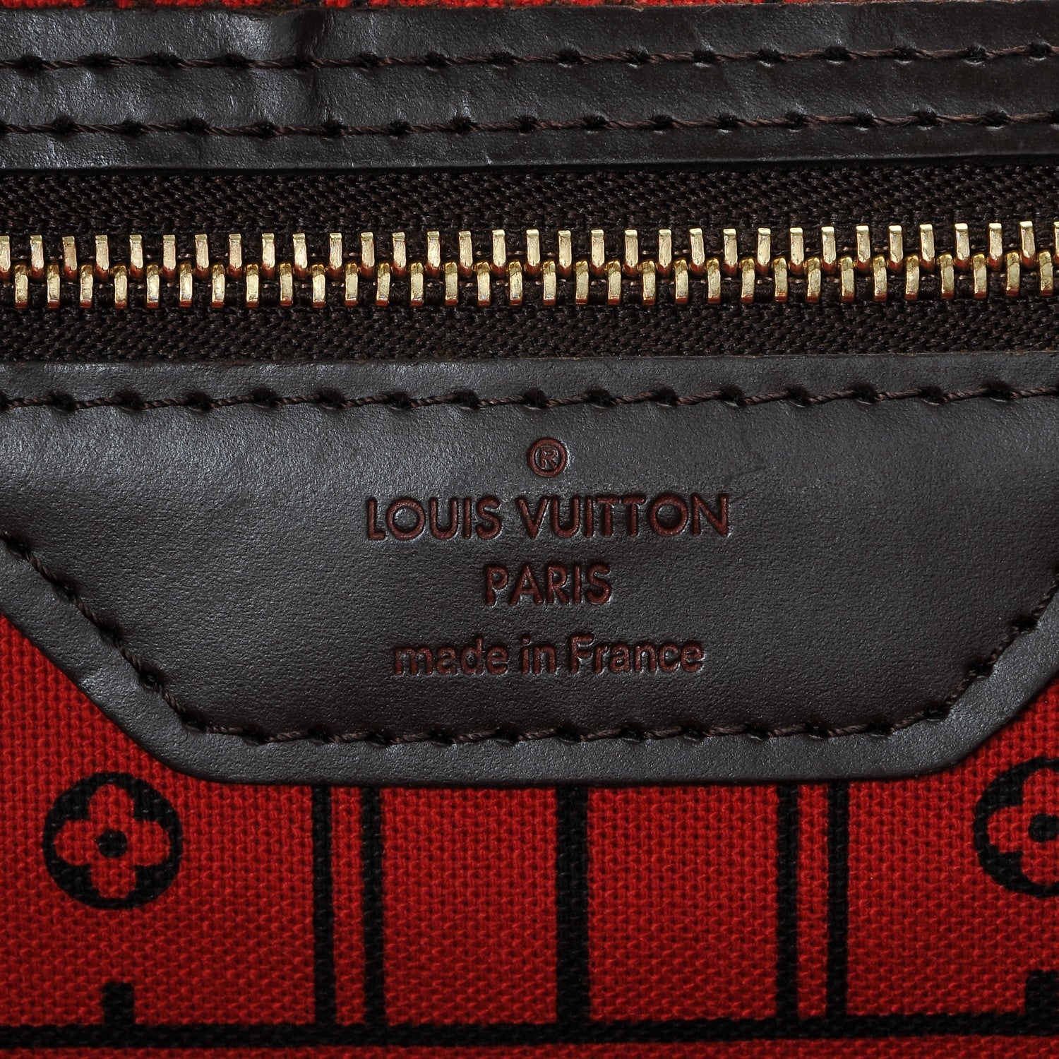 Louis Vuitton Damier Ebene Neverfull MM 6 of 6