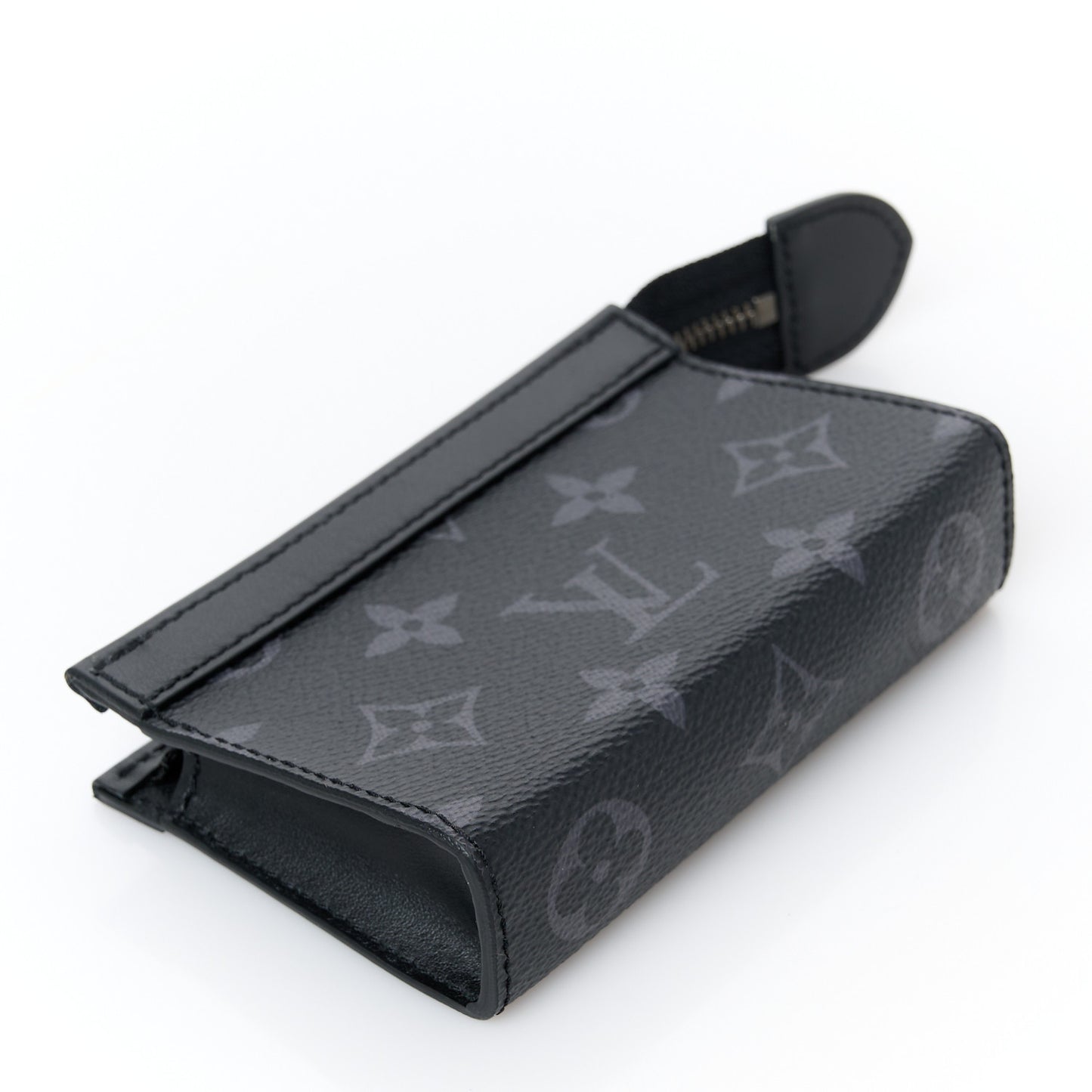 Monogram Eclipse Key Pouch Voyage