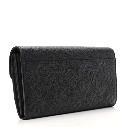 Louis Vuitton Empreinte Sarah Wallet NM Black 3 of 7