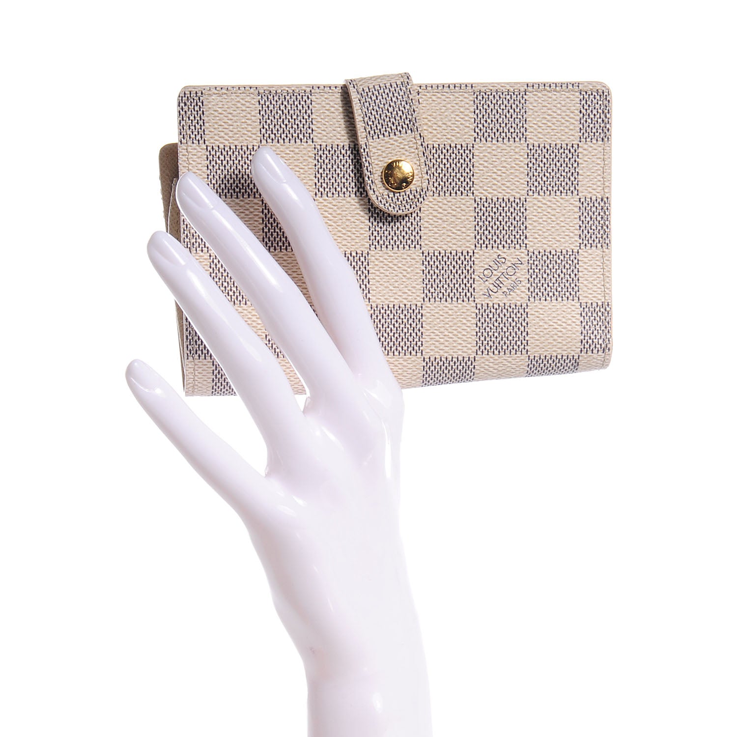 Louis Vuitton Damier Azur French Purse Wallet 2 of 7