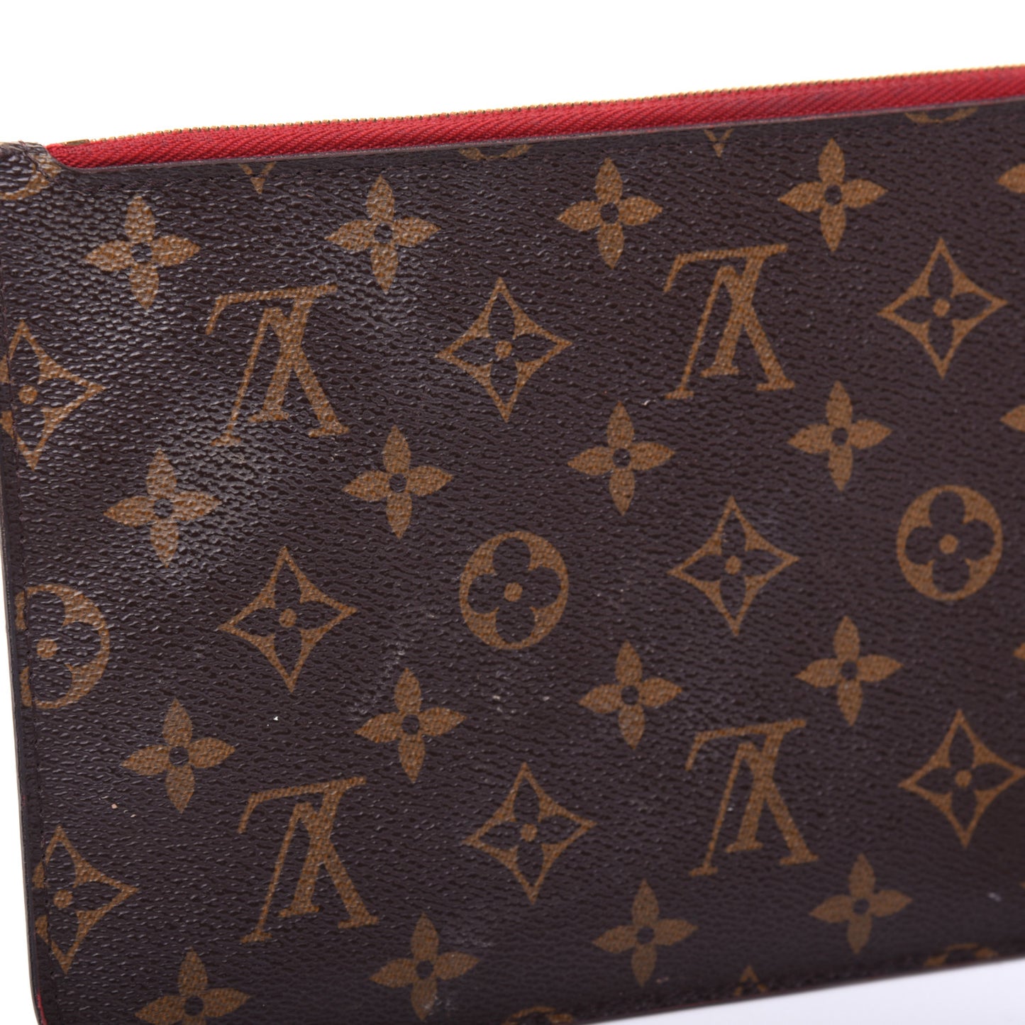 Monogram Neverfull MM GM Pochette Cherry