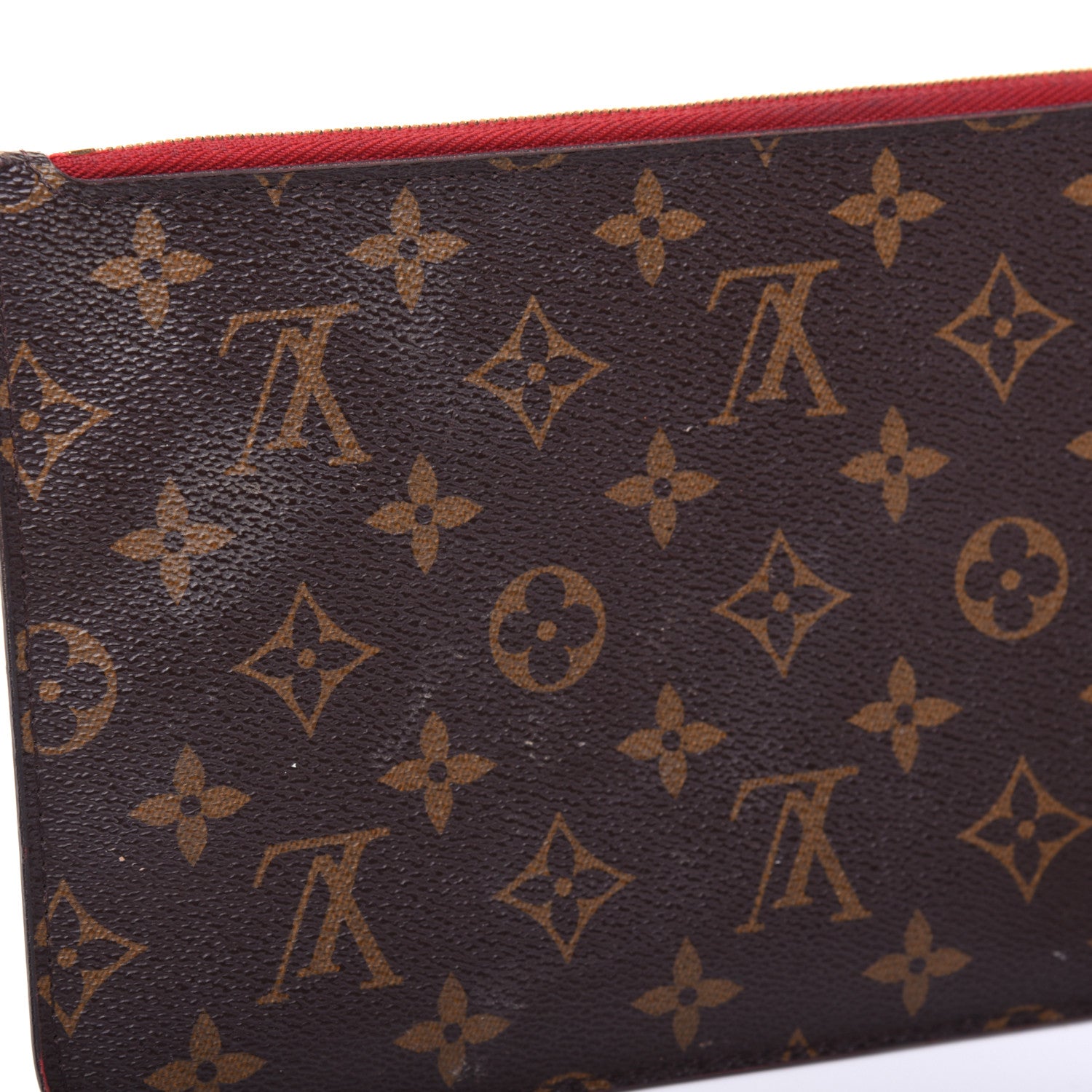 Louis Vuitton Monogram Neverfull MM GM Pochette Cherry 12 of 17