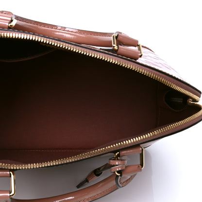 Louis Vuitton Vernis Alma PM Rose Velours 4 of 4
