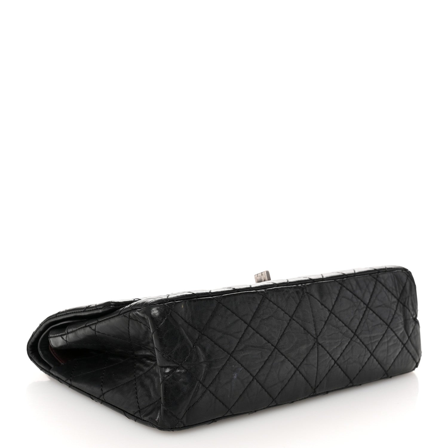 Chanel Aged Calfskin Quilted 2.55 Reissue 226 Flap Black 4 of 10