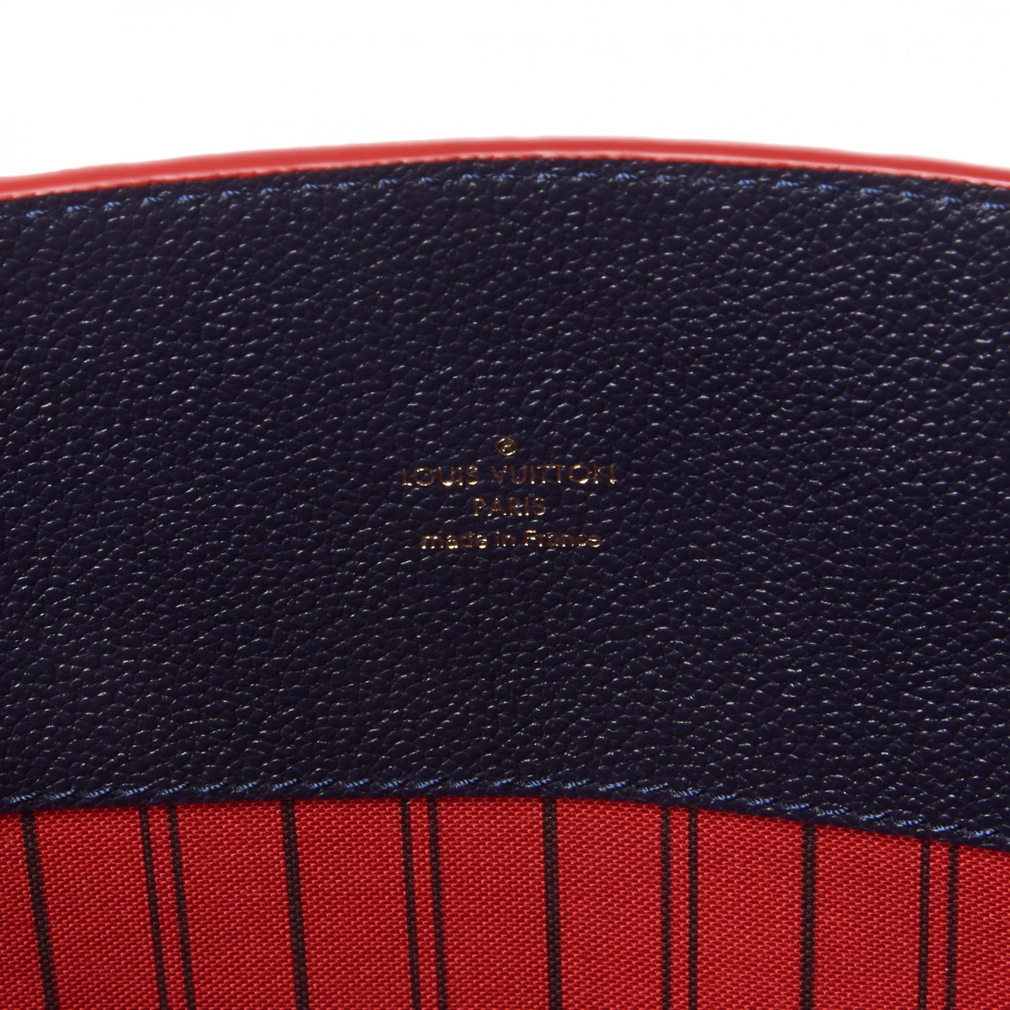 Empreinte Melie Marine Rouge