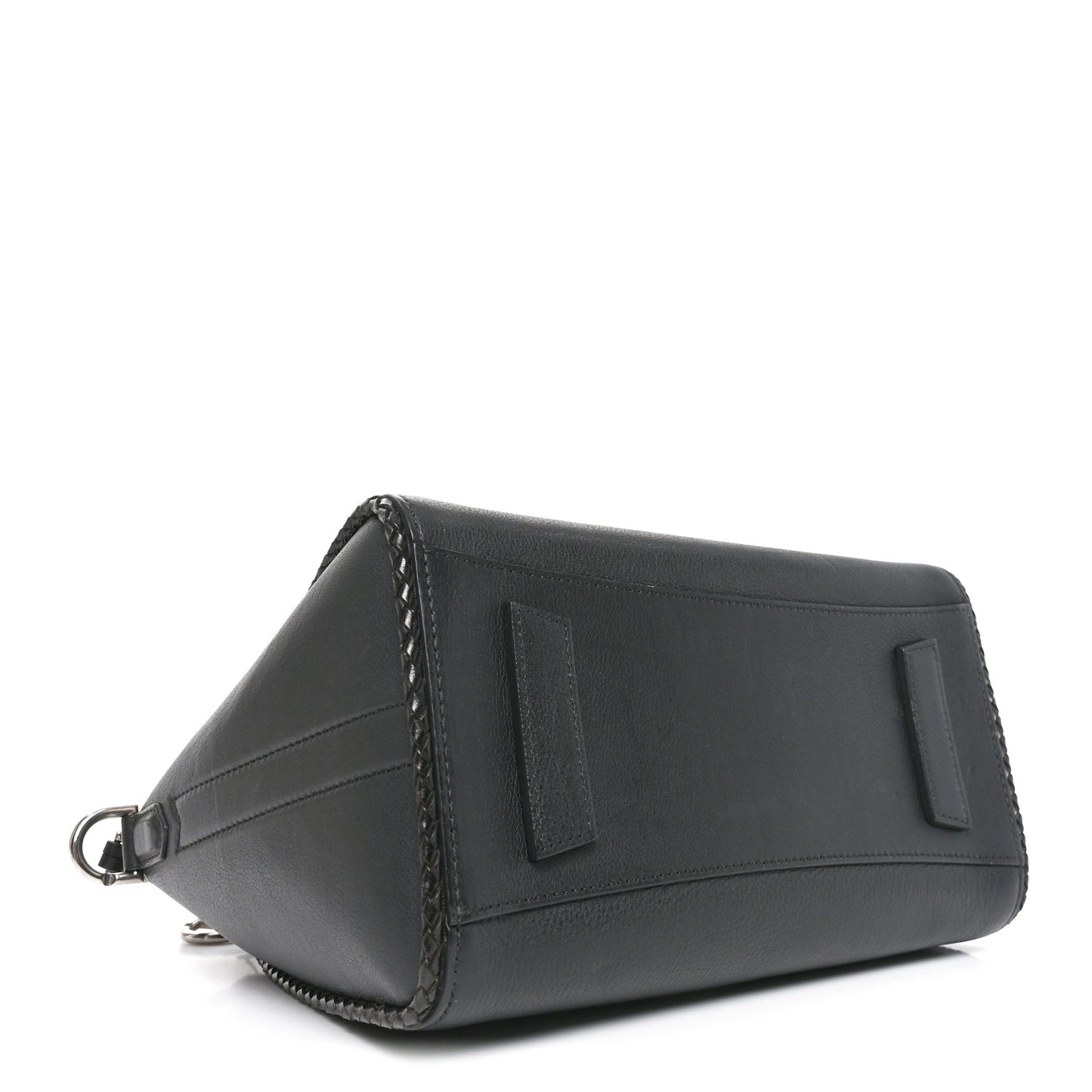 Calfskin Braid Small Antigona Black
