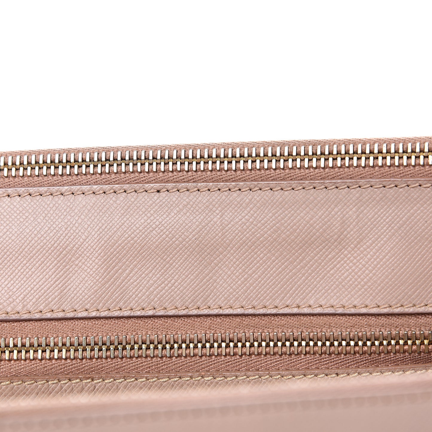 Saffiano Small Galleria Double Zip Tote Cammeo