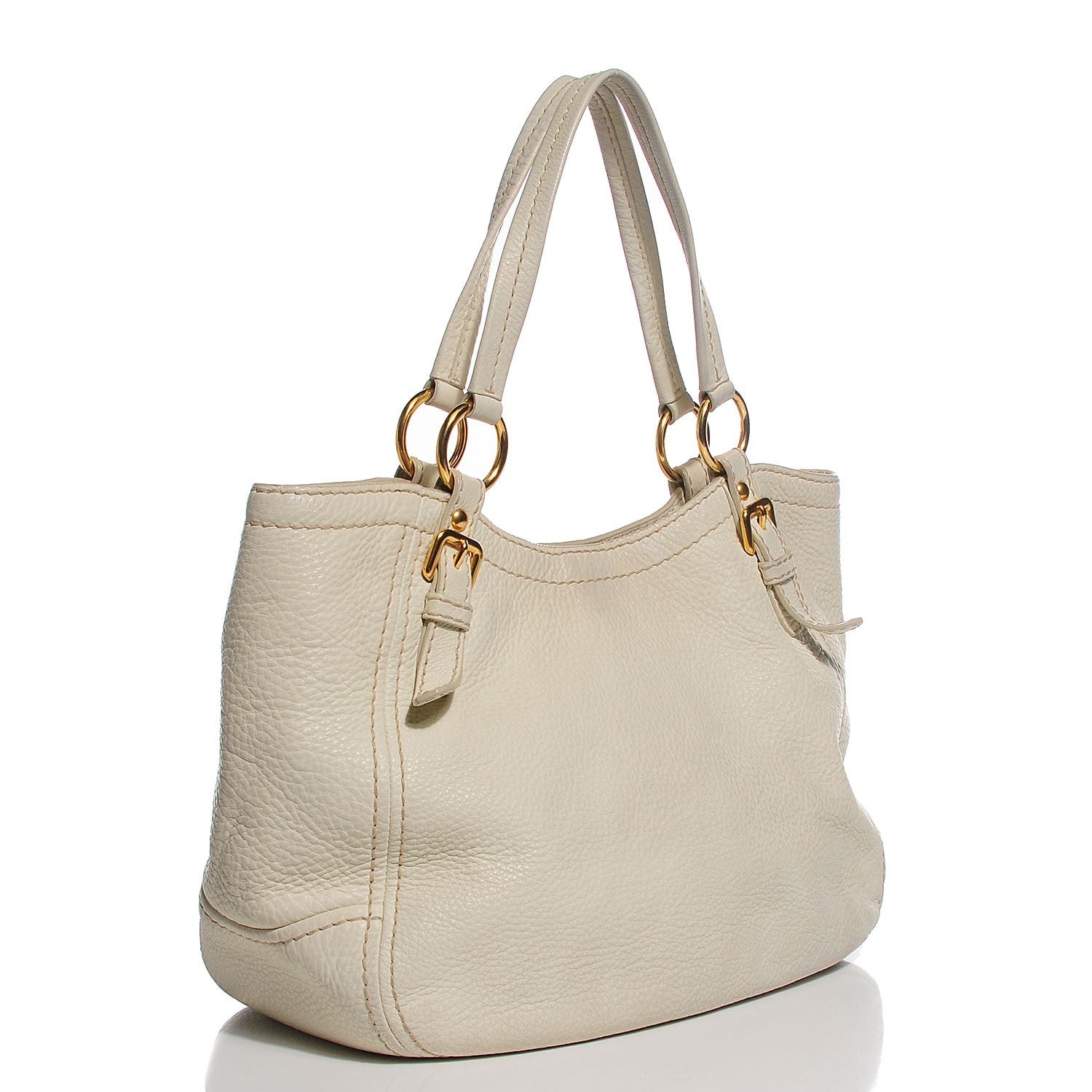 Prada Vitello Daino Hobo Talco 11 of 16