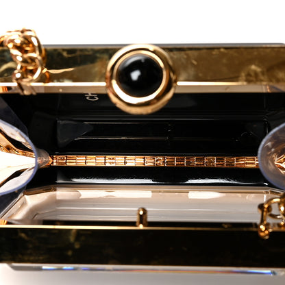 Chanel Plexiglass Premiere Minaudiere Clutch Black 4 of 10