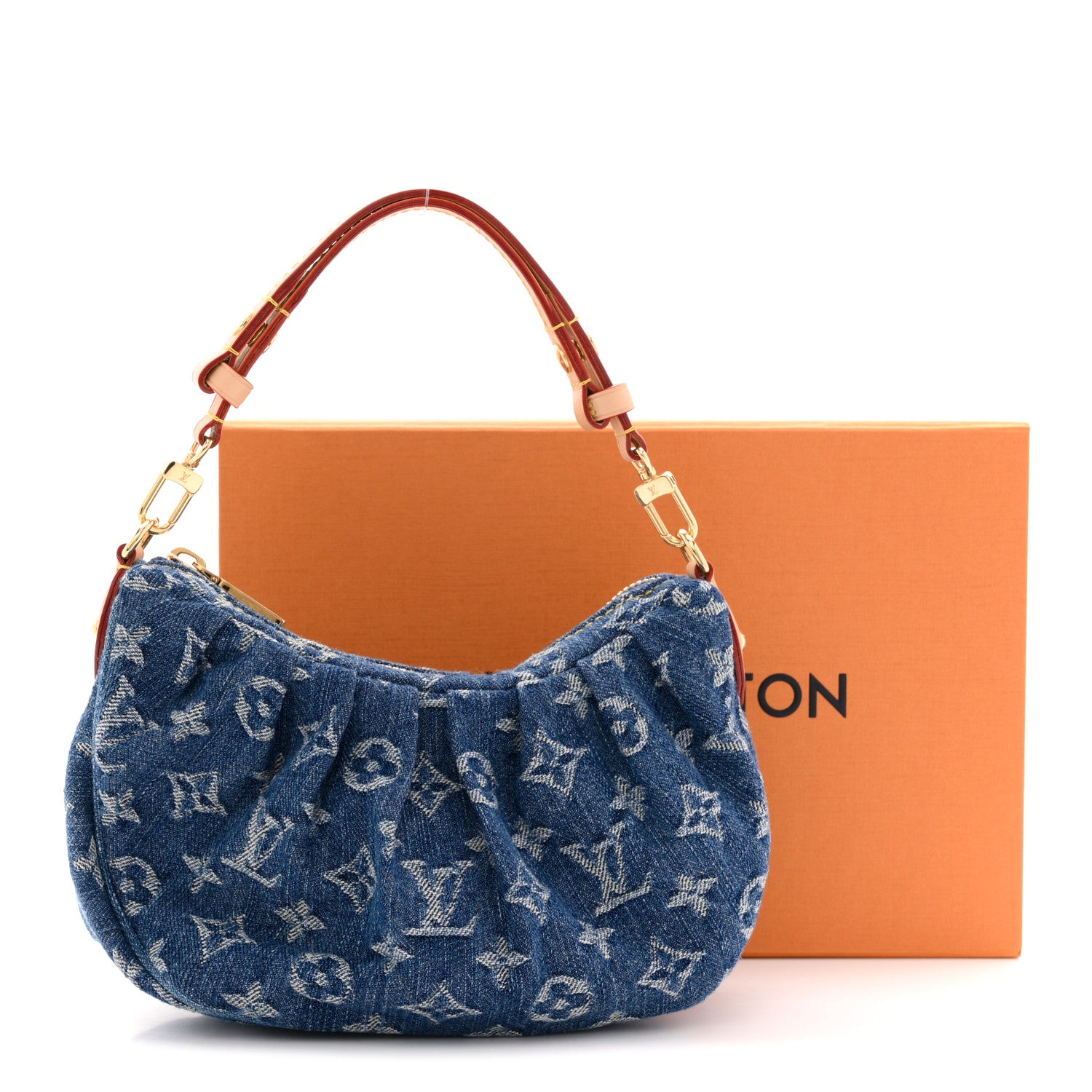 Louis Vuitton Monogram Denim Pochette Valley Blue 10 of 10