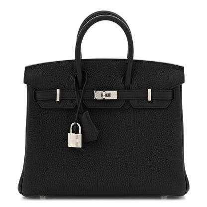 Hermes Togo Birkin 25 Black 1 of 11