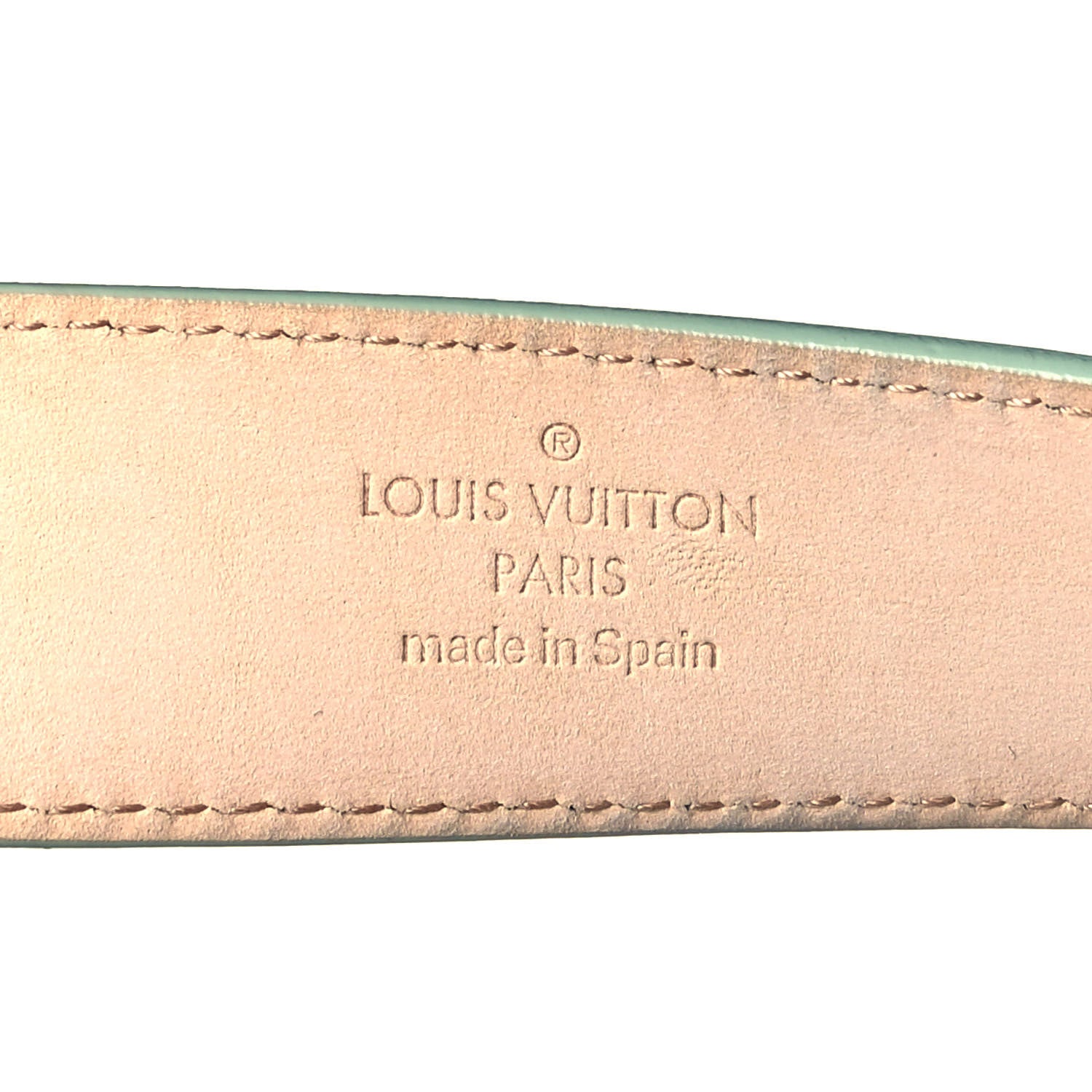 Louis Vuitton Epi Electric 40mm LV Initiales Belt 90 36 Amande 3 of 6