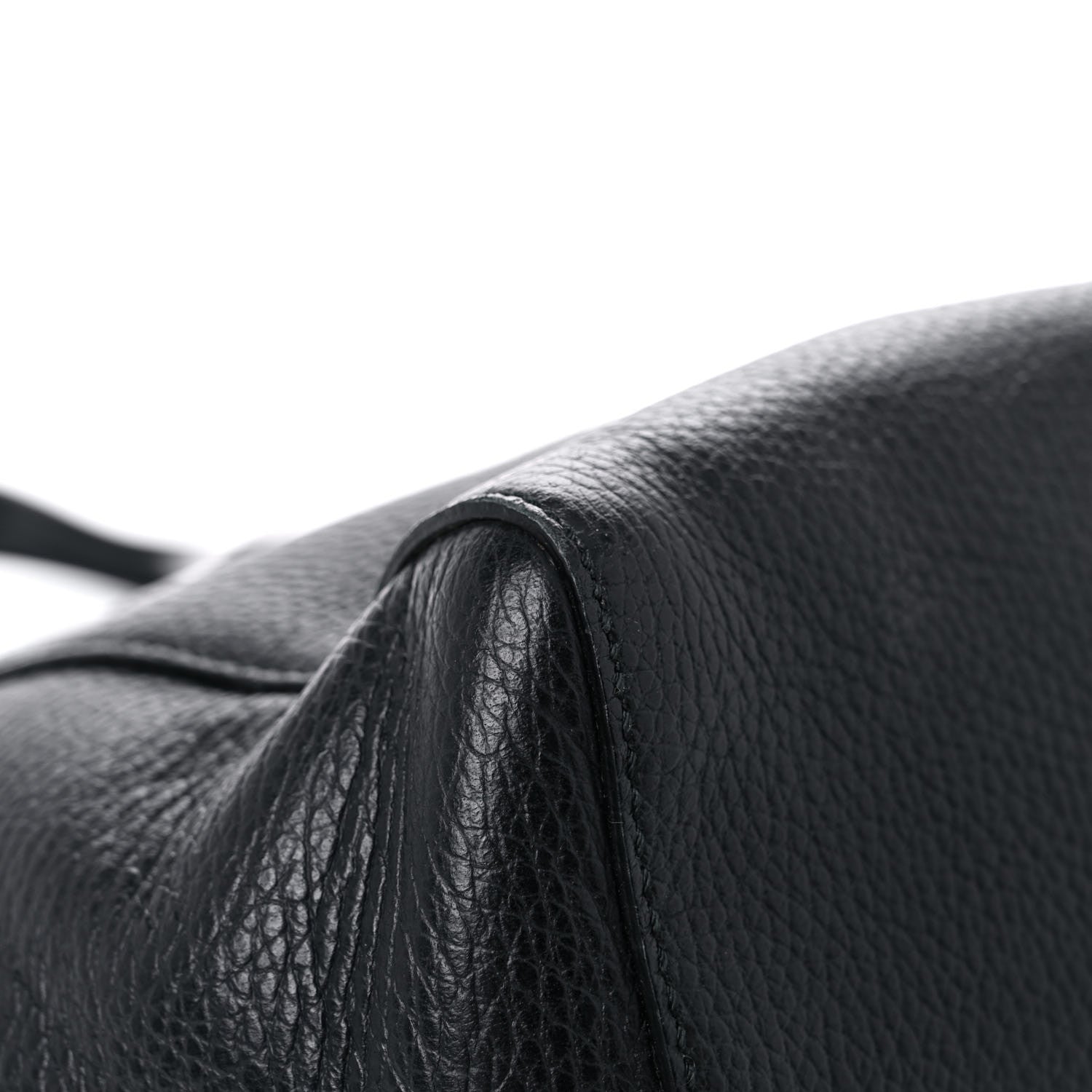 Gucci Pebbled Calfskin Small Swing Tote Black 11 of 17