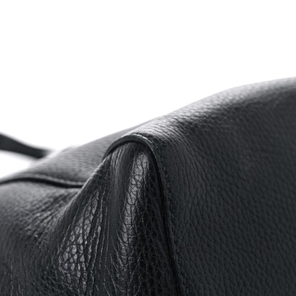 Gucci Pebbled Calfskin Small Swing Tote Black 11 of 17