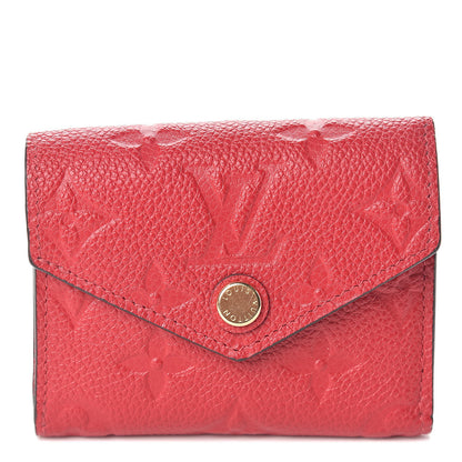 Louis Vuitton Empreinte Zoe Wallet Scarlet 1 of 7