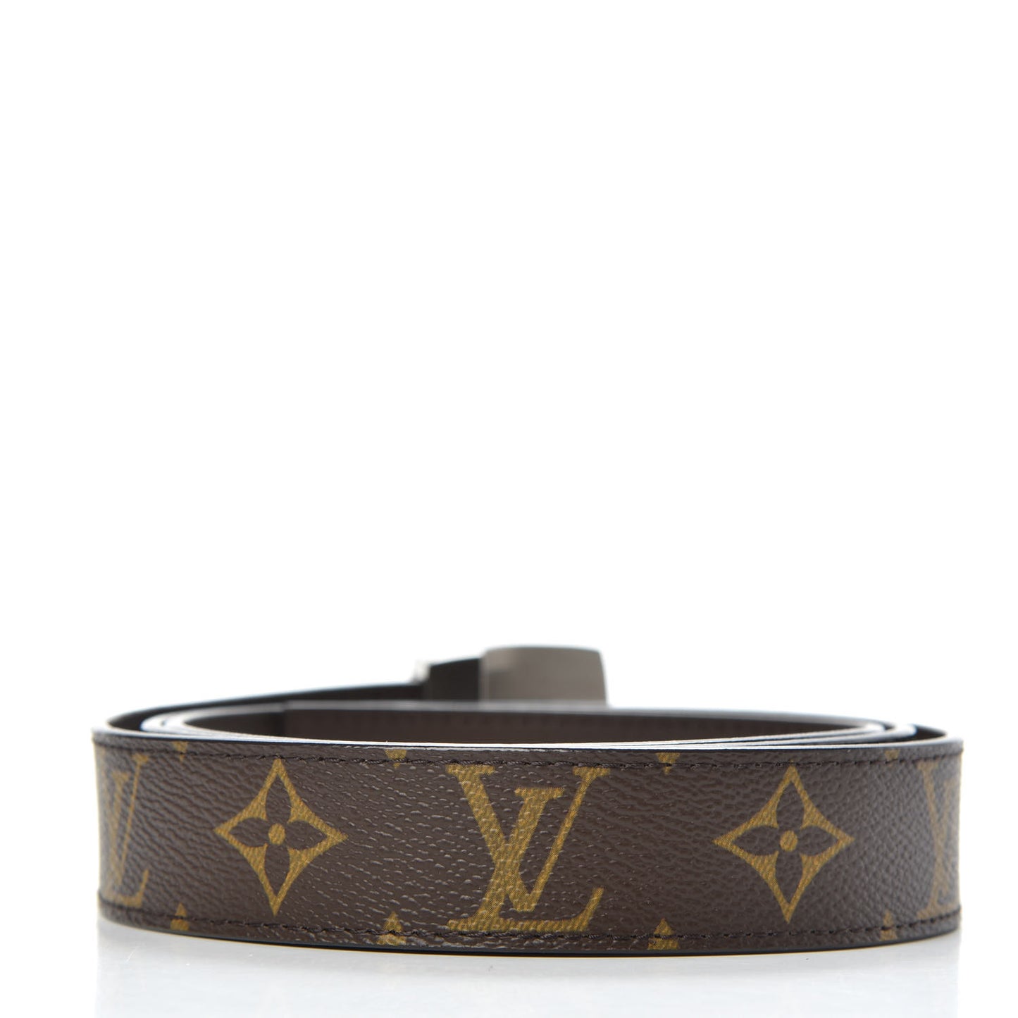 Monogram LV Cut Reversible Belt 110 44