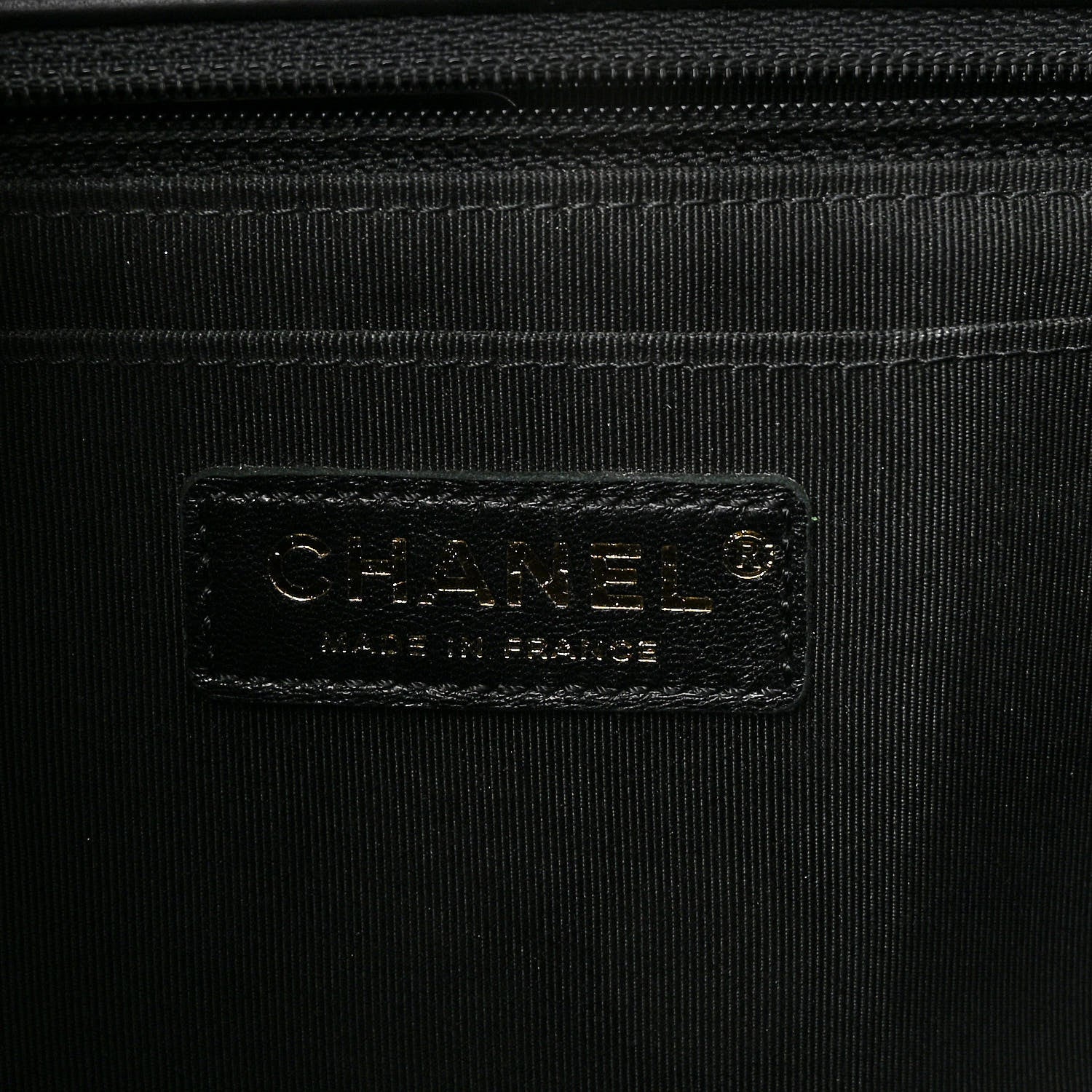 Chanel Calfskin Chevron Quilted Small Statement Flap Black 6 of 10