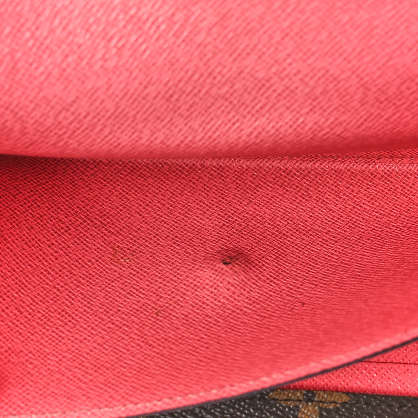 Monogram Epi Marie-Lou Long Wallet Corail