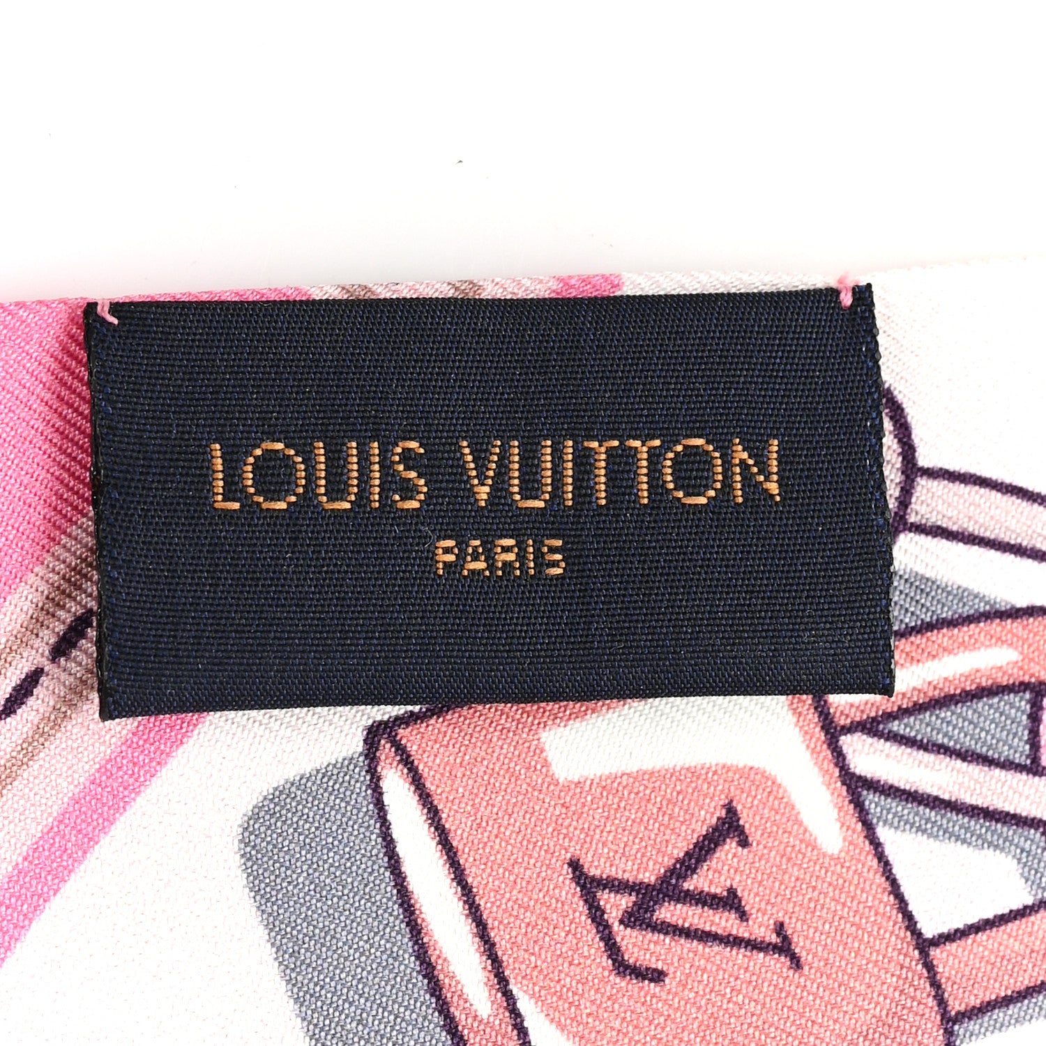 Louis Vuitton Silk Monogram A la Folie BB Bandeau Light Pink 3 of 3