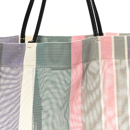 The Row Mesh Saddle Calfskin Mini Barn Tote Bag Multicolor 8 of 12