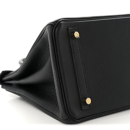Hermes Togo Birkin 30 Black 9 of 12