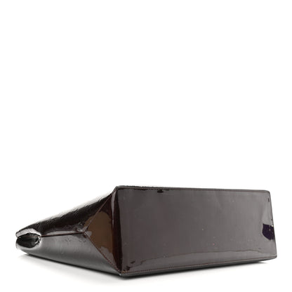 Louis Vuitton Vernis Wilshire GM Amarante 4 of 12