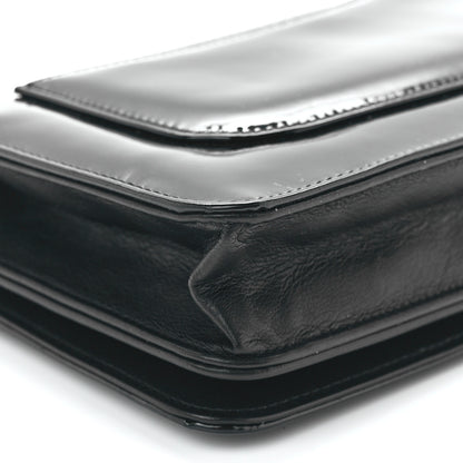 Chanel Patent Strass Wallet On Chain WOC Black 11 of 12