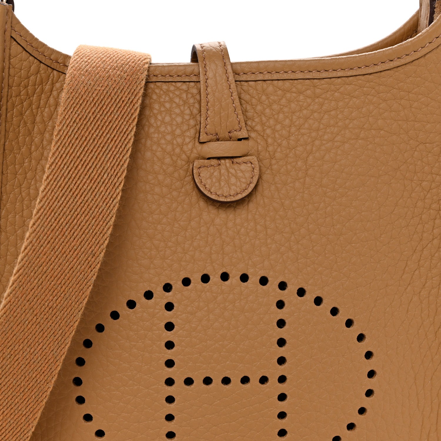 Hermes Taurillon Clemence Evelyne TPM Chai 8 of 11