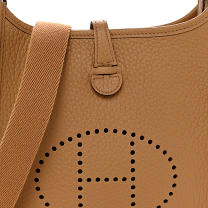 Hermes Taurillon Clemence Evelyne TPM Chai 8 of 11