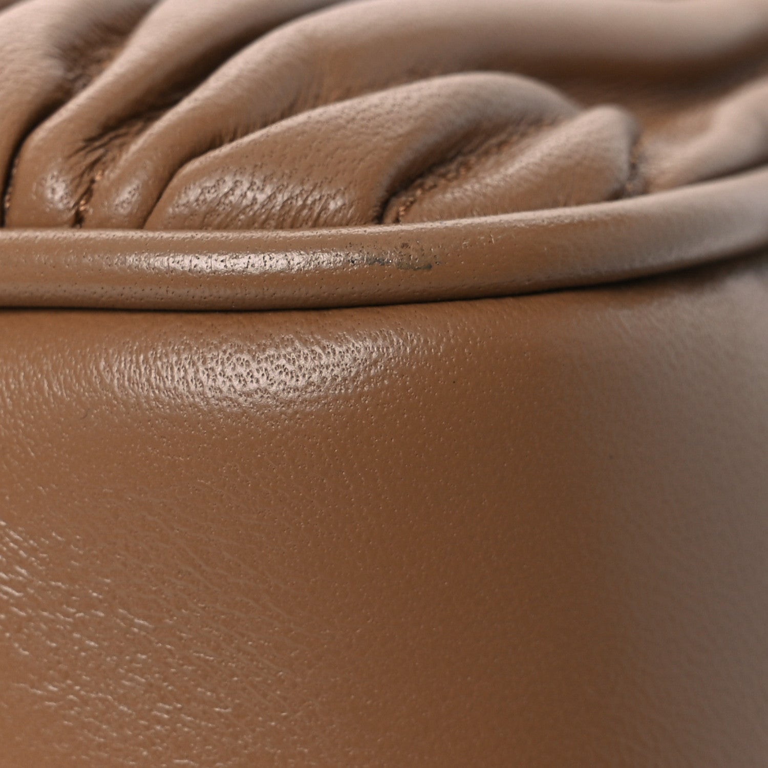 Miu Miu Nappa Matelasse Large Arcadie Top Handle Bag Caramel 12 of 13