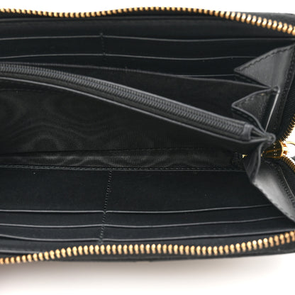 Gucci GG Supreme Monogram Bees Zip Around Wallet 7 of 16