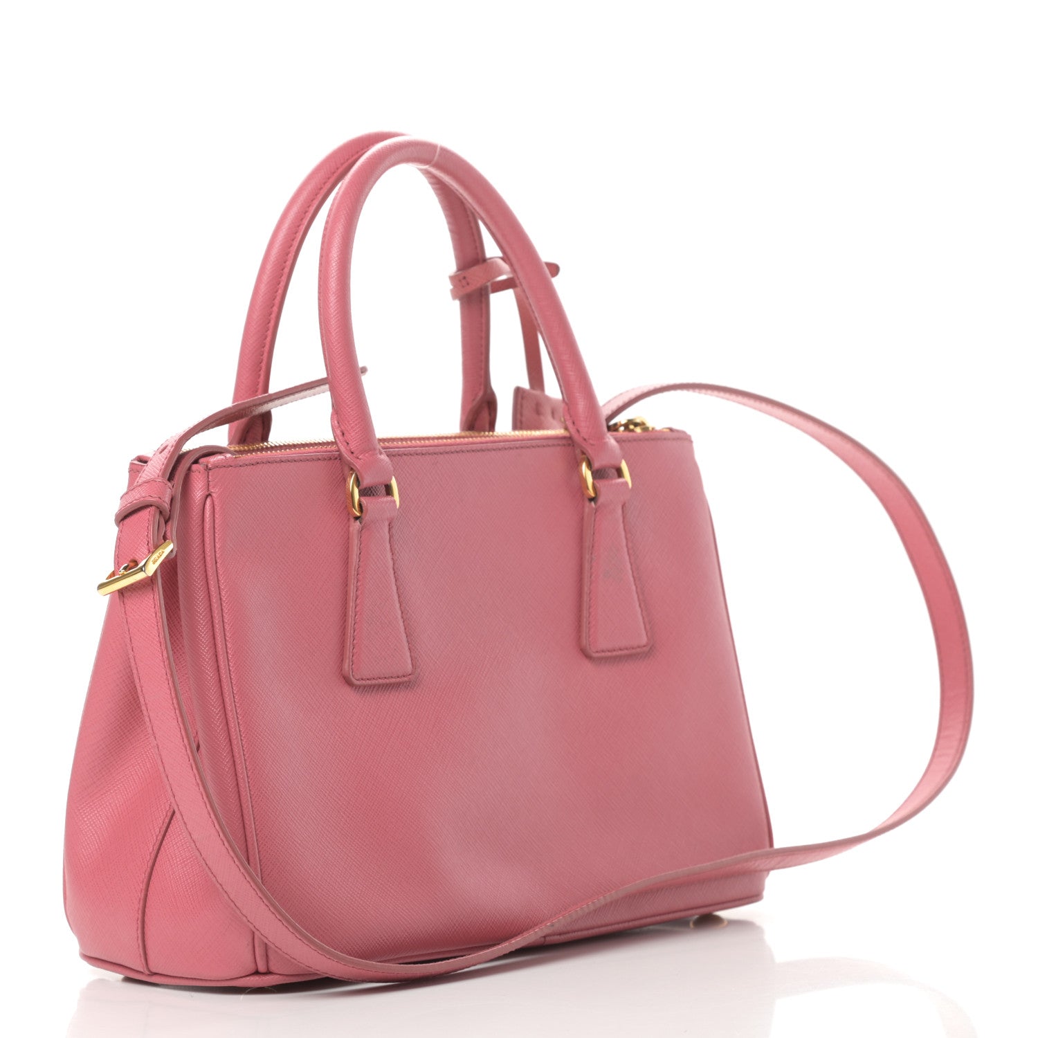 Prada Saffiano Mini Galleria Double Zip Tote Tamaris 3 of 21