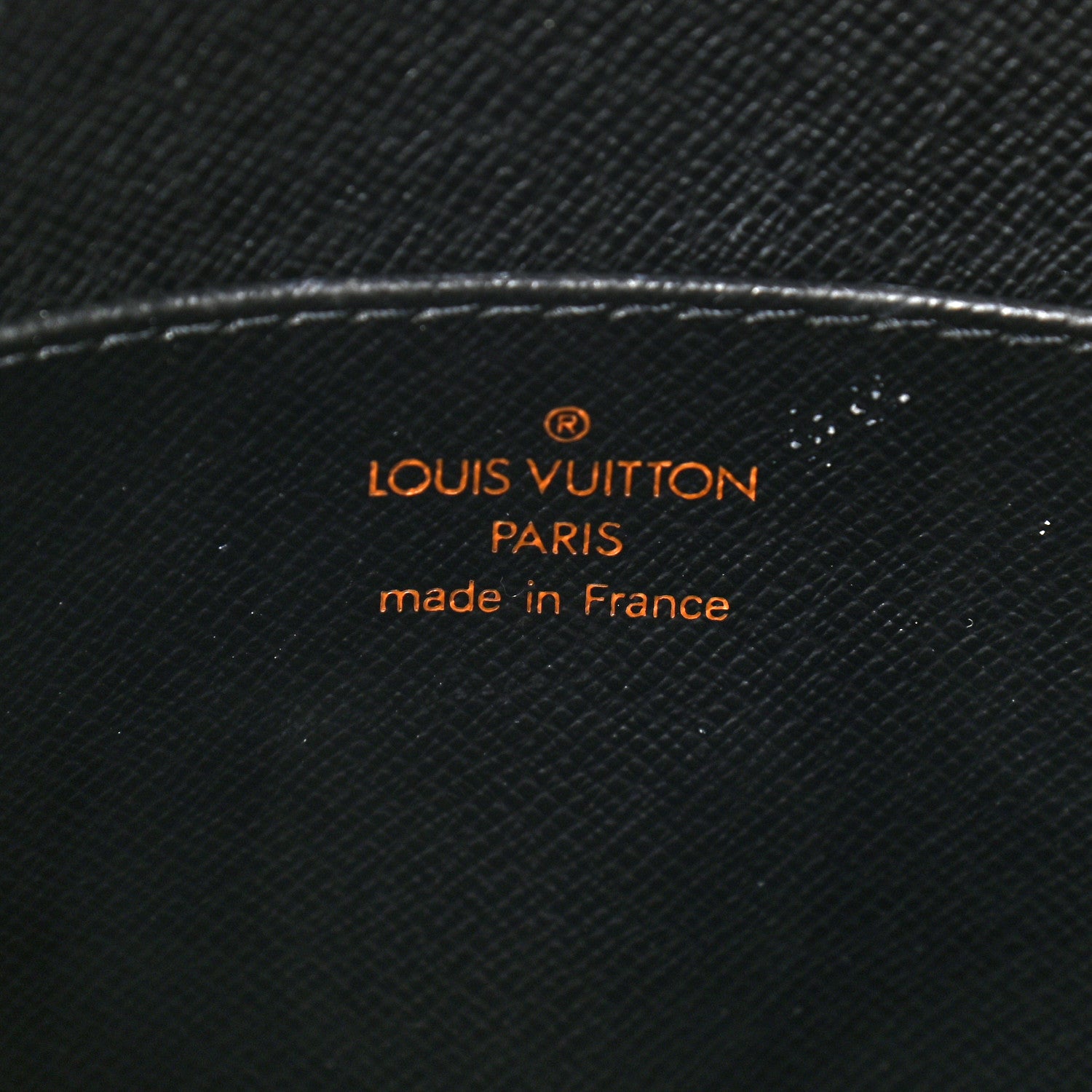 Louis Vuitton Epi Pouchette Homme Black 6 of 9