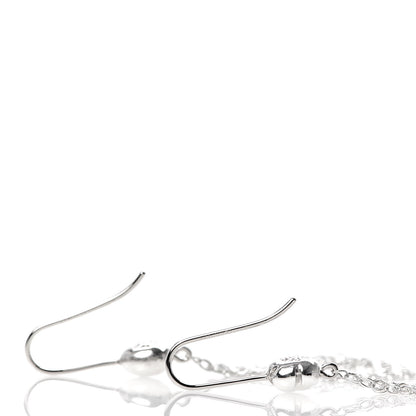 Tiffany Sterling Silver Small Elsa Peretti Mesh Earrings 3 of 4