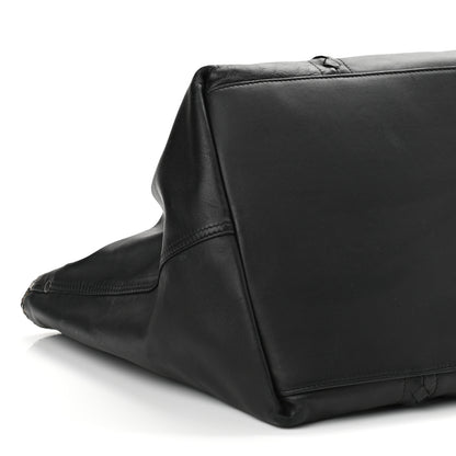 Bottega Veneta Nappa Nylon Medium Reversible Butterfly Shoulder Bag Black Cement 8 of 15