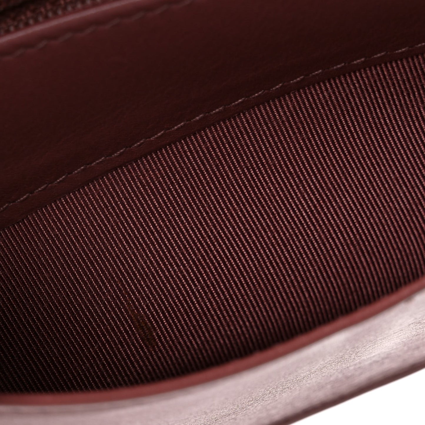 Striated Patent Yen Wallet Pink