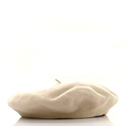 Hermes Merino Wool Bonnie Beret 57 Naturel 6 of 9