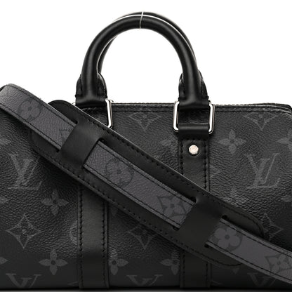 Louis Vuitton Reverse Monogram Eclipse Keepall XS Black 7 of 9