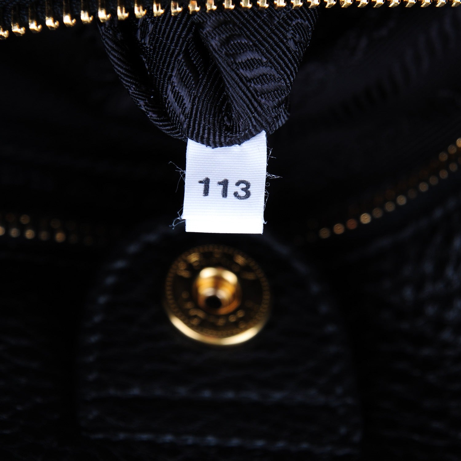 Prada Vitello Daino Shoulder Bag Nero Black 8 of 8