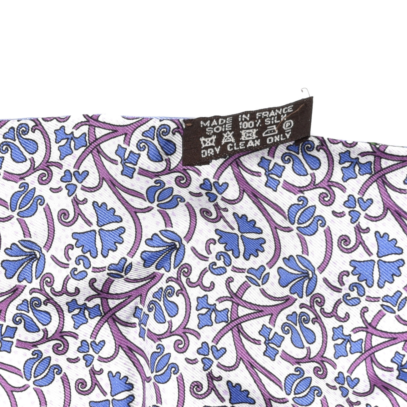 Hermes Silk Grand Manege Fleuri Maxi Twilly 5 of 5