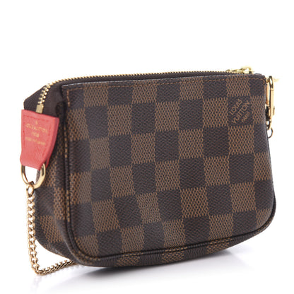 Louis Vuitton Damier Ebene 2015 Christmas Animation Mini Pochette Accessories 3 of 11