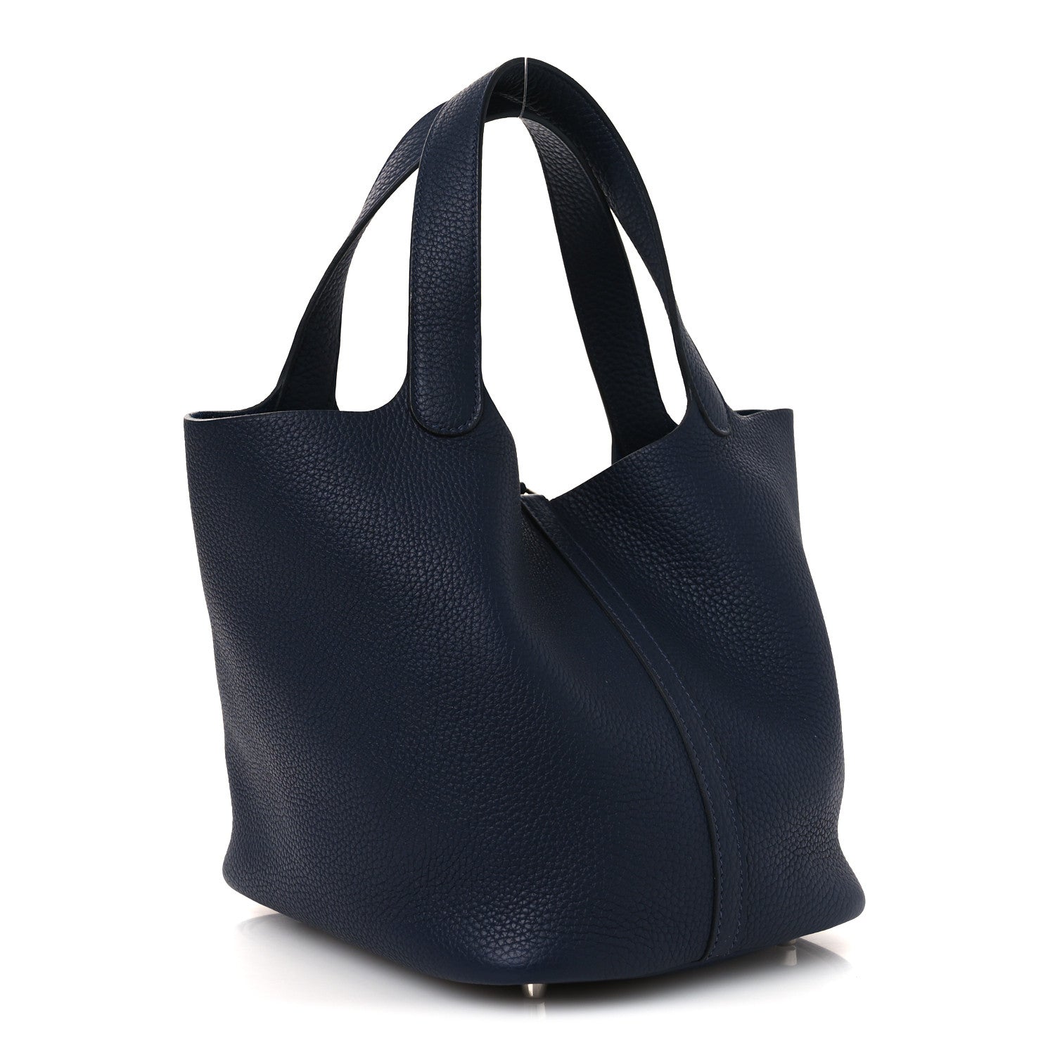 Hermes Taurillon Clemence Picotin Lock 22 MM Bleu Nuit 3 of 10