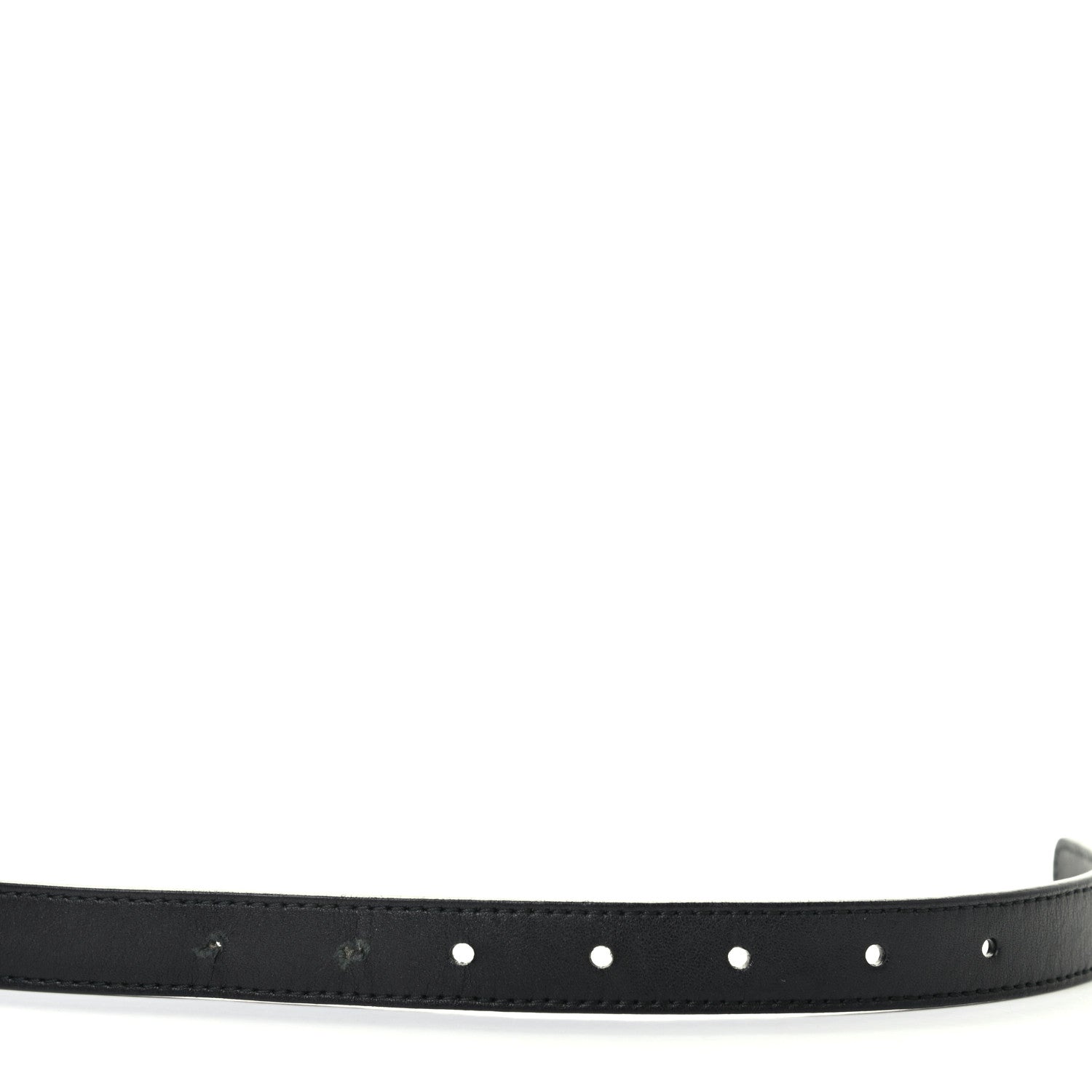 Gucci Calfskin Double G 20mm Belt 85 34 Black 5 of 5