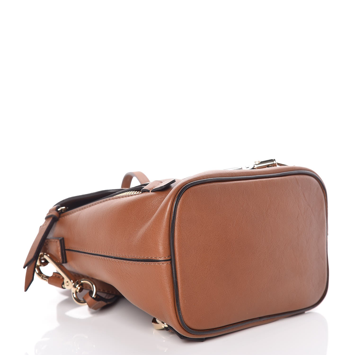 Chloe Suede Calfskin Mini Faye Backpack Tan 5 of 14