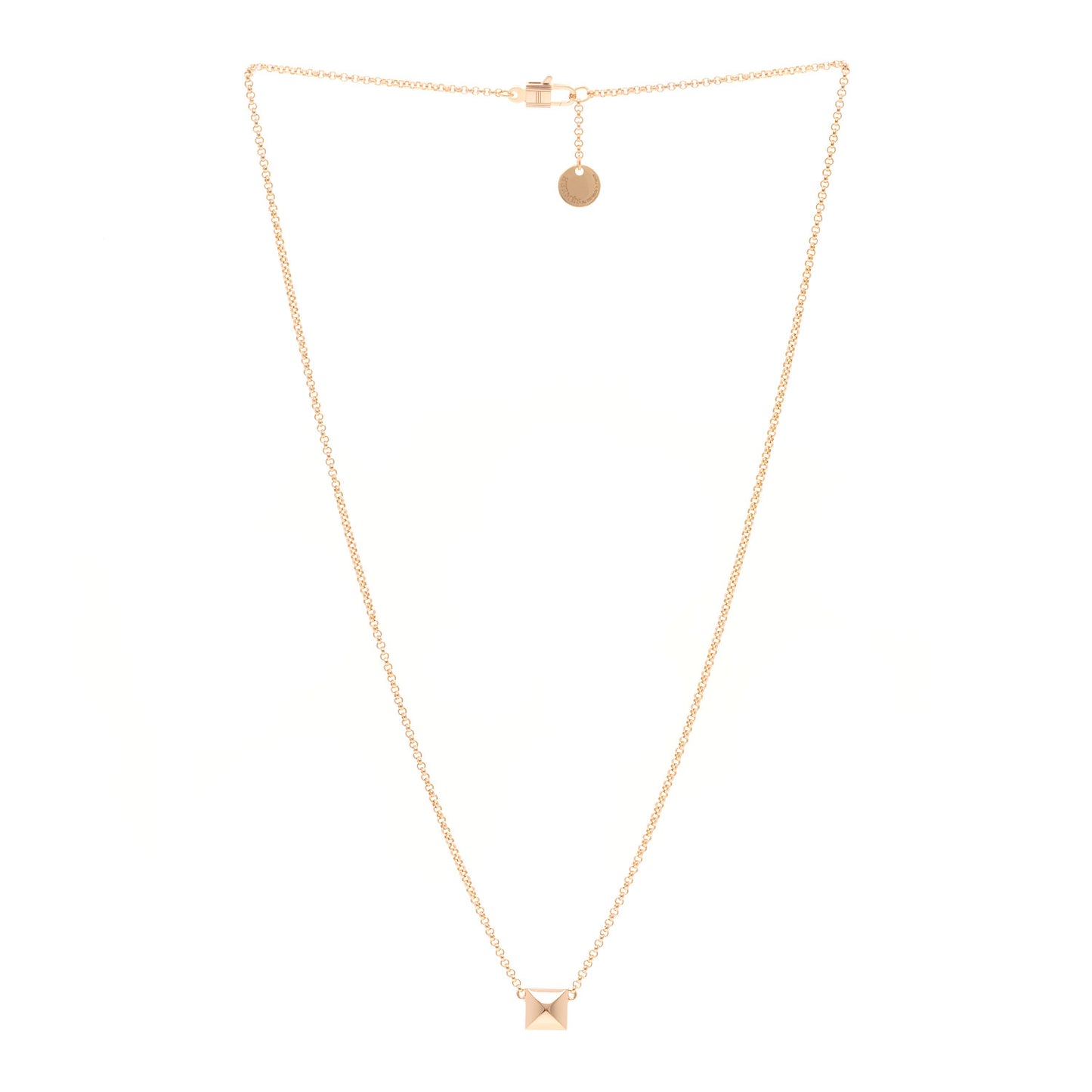 18K Rose Gold Clou d'H Pendant Necklace