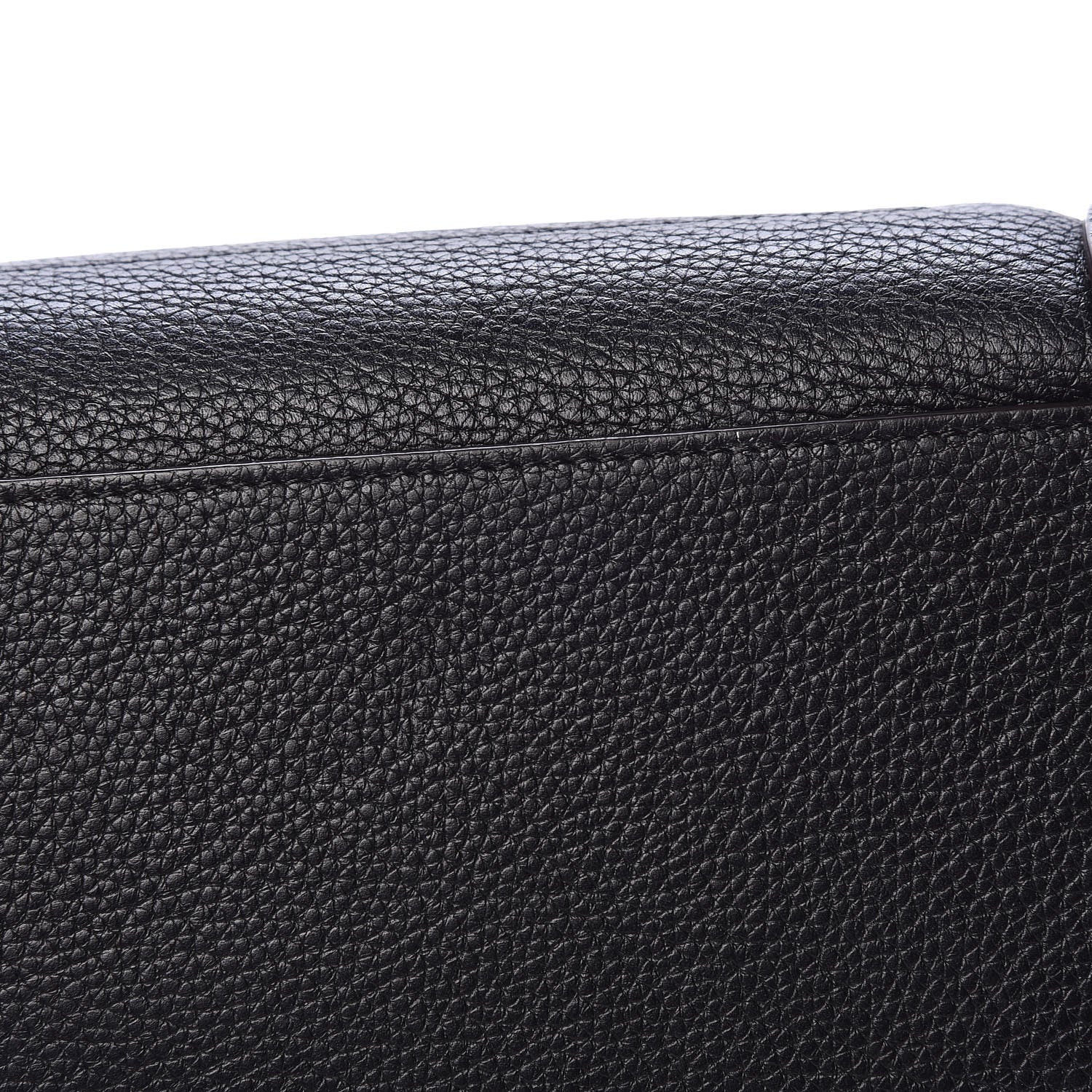 Celine Drummed Calfskin Mini Luggage Black 12 of 12