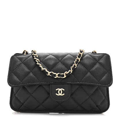 Chanel Caviar Fabric Graffiti Foldable Tote Bag With Chain Black Multicolor 1 of 19